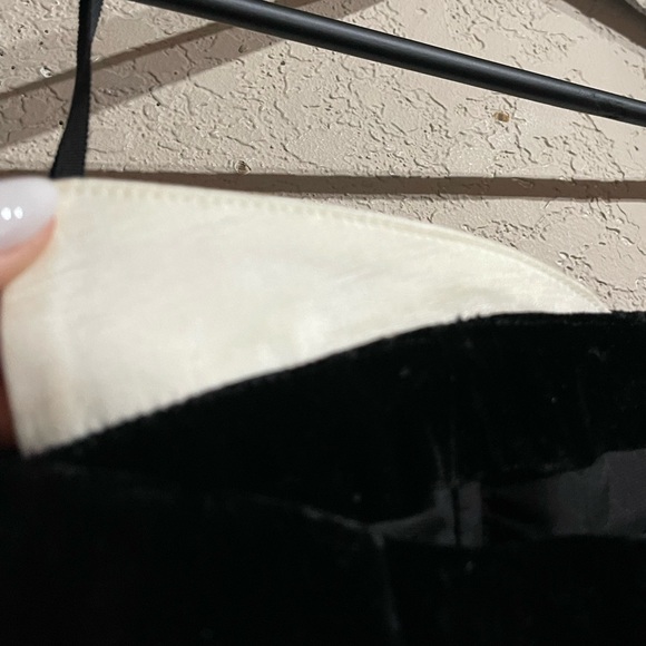 LPA | Serena Mini Dress in Black & Ivory Size: Large - Picture 7 of 7